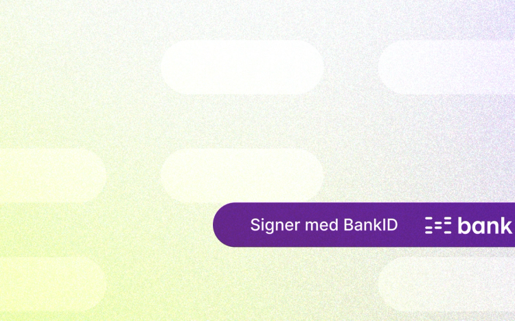 Signering BankID