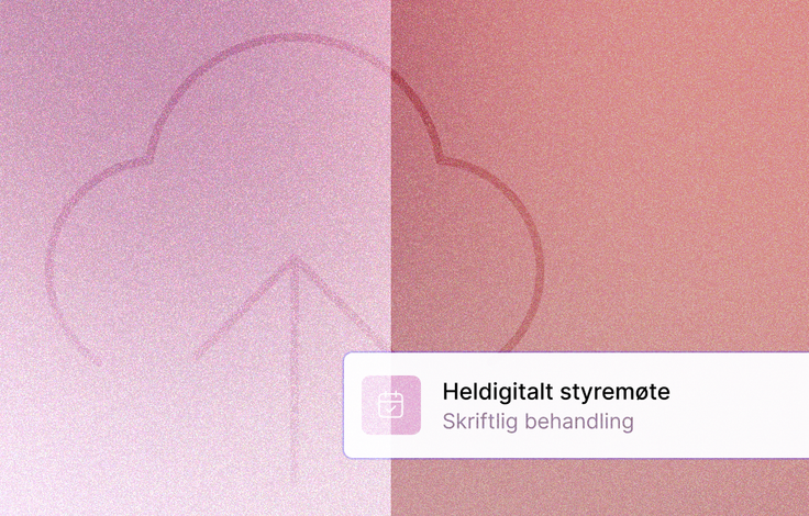 Heldigitalt styremøte skriftlig behandling