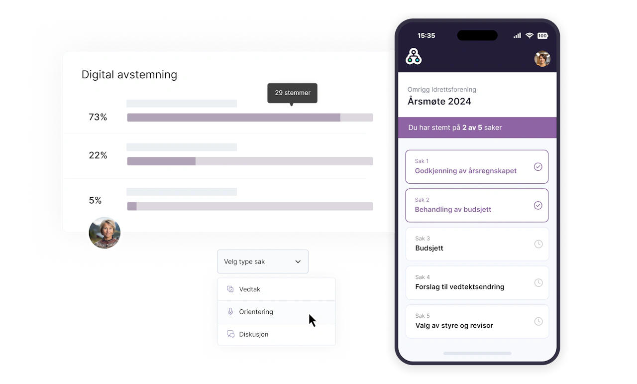 Heldigitalt møte / styrebehandling