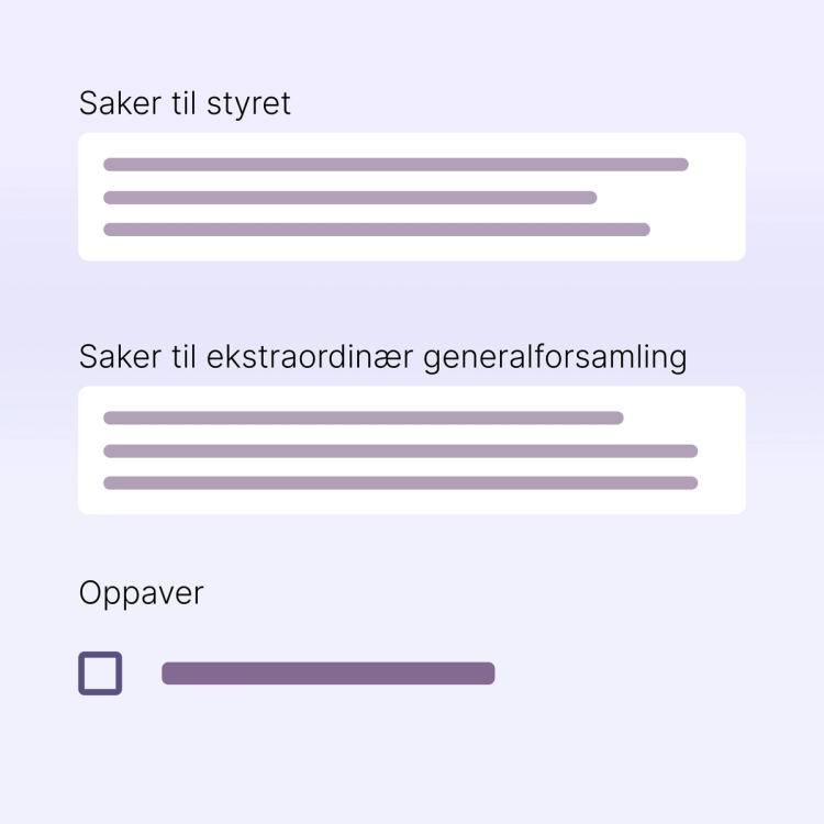 Veiledere - saker til behandling i styret grafikk