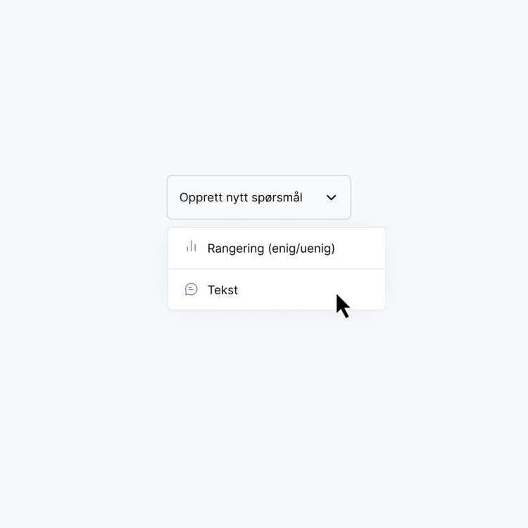 styreevaluering nytt spørsmål